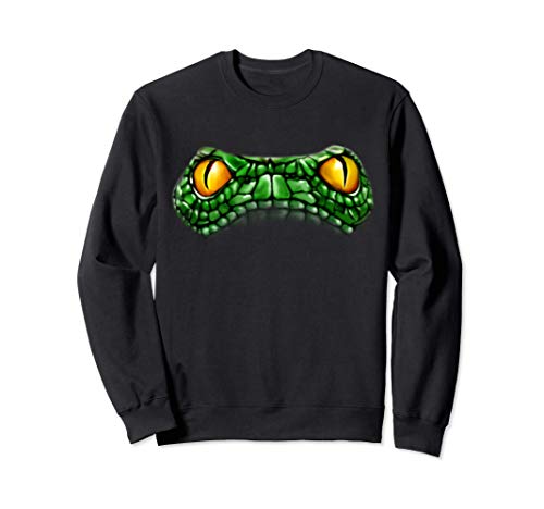 Diseño de ojos de serpiente Reptile Lover Bad Luck Dice Game Sudadera