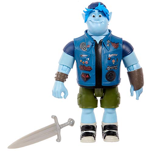 Disney and Pixar’s Onward Core Figure Barley Character Action Figure Realistic Movie Toy Brother Doll for Storytelling, Display and Collecting for Ages 3 and Up