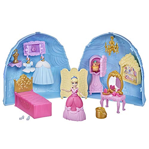 Disney Princess Cenicienta Falda de ensueño Secret Styles, Set con muñeca, Ropa y más, Juguetes para niñas a Partir de 4 años, Multicolor (Hasbro F13865L0)