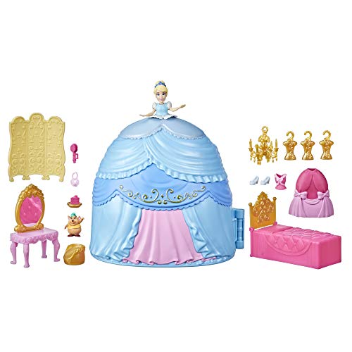 Disney Princess Cenicienta Falda de ensueño Secret Styles, Set con muñeca, Ropa y más, Juguetes para niñas a Partir de 4 años, Multicolor (Hasbro F13865L0)