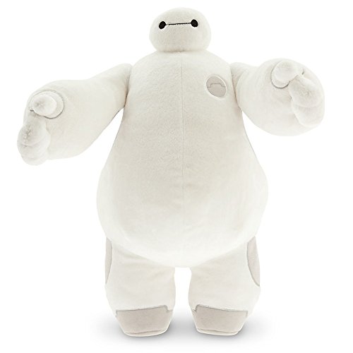 Disney Store Baymax White 15 Plush Toy: Big Hero 6 Healthcare Companion Robot by Interactive Studios