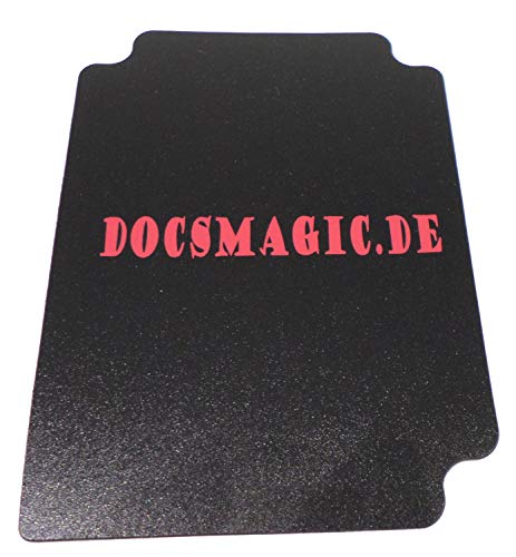 docsmagic.de 25 Trading Card Deck Divider Black Blue Green Red White Yellow Mint Pink Purple Orange Light - Divisores MTG PKM YGO