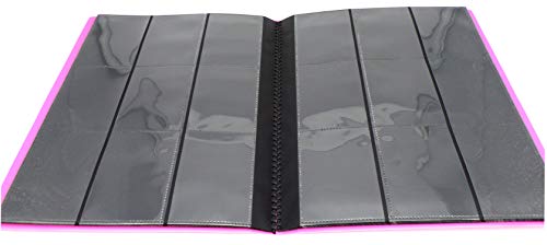 docsmagic.de Pro-Player 9-Pocket Album Pink - 360 Card Binder - MTG - PKM - YGO - Álbum para Tarjetas Rosa