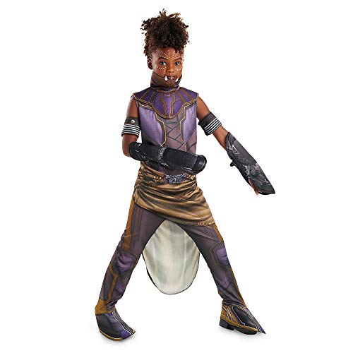 DS Disney Store - Disfraz Shuri Black Pantera negra para niña, carnaval, Rubie, 3 – 4 años