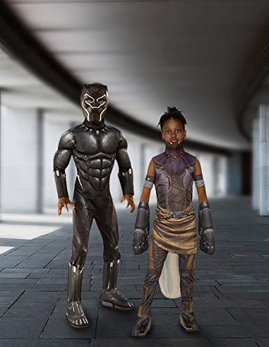 DS Disney Store - Disfraz Shuri Black Pantera negra para niña, carnaval, Rubie, 5 – 7 años