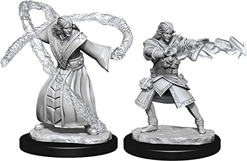 Dungeons & Dragons D&D Nolzur's Marvelous Unpainted Miniatures: Elf Wizard Male