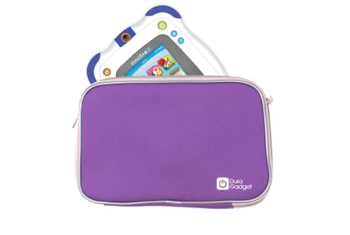 DURAGADGET Funda Morado Resistente Al Agua para El Vtech Innotab & Vtech Innotab 2