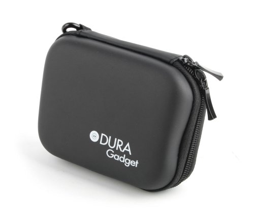 DURAGADGET Funda Rígida Negra para El Drone Hubsan X4 (H107C) - Incluye Mini Mosquetón