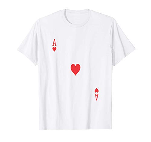 El As de Corazones jugando al póker de cartas Camiseta