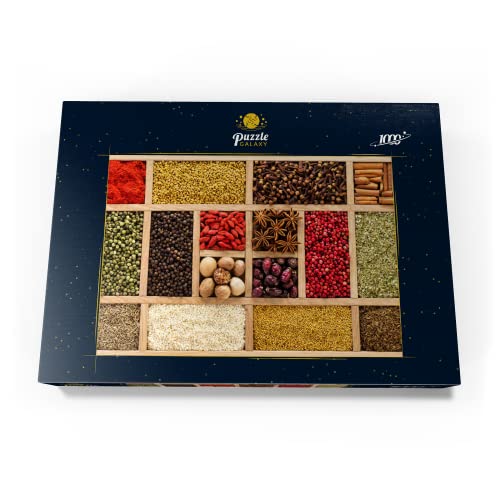 Especias En Un Organizador De Madera - Premium 1000 Piezas Puzzles - Colección Especial MyPuzzle de Puzzle Galaxy