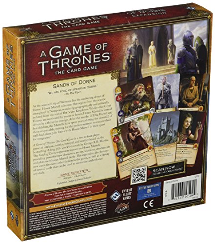 Fantasy Flight Games A Game of Thrones LCG: 2nd Edition - Sands of Dorne Expansion