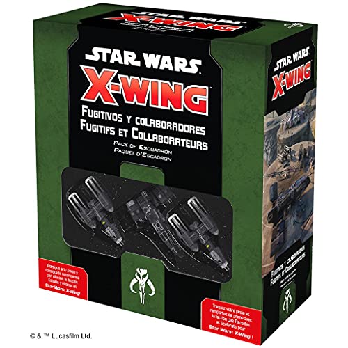 Fantasy SWZ85ES Flight Games Star Wars X-Wing 2.0 Fugitivos y colaboradores