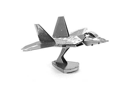 Fascinations F-22 Raptor Modelo a escala de avión - Modelos de juguetes (Modelo a escala de avión, Plata, Metal, 90 mm, 71 mm, 52 mm) , color/modelo surtido