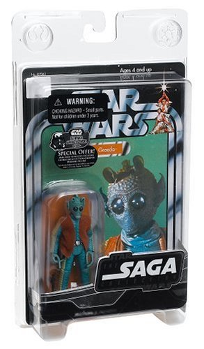 Figura de acción de Star Wars The Saga Collection VOTC Greedo