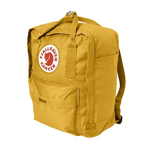 Fjällräven Kånken Mini Mochila de Senderismo Unisex Adulto, Amarillo (Ochre), 7 l (29 x 20 x 13 cm)