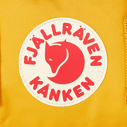 Fjällräven Kånken Mini Mochila de Senderismo Unisex Adulto, Amarillo (Ochre), 7 l (29 x 20 x 13 cm)