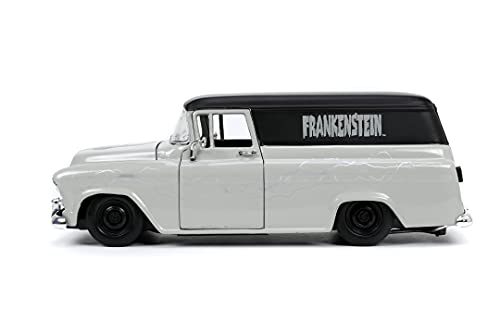 Frankenstein Chevy Suburban Delivery 1957 con figura (Jada 253255032)