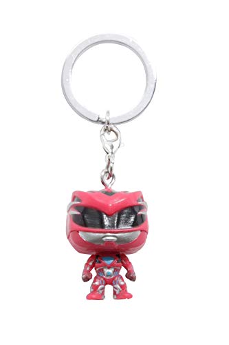 Funko 12346 Power Rangers Movie 12346 Ranger Pocket Pop Keychain, Red