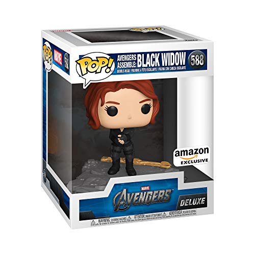 Funko pop deluxe marvel los vengadores avengers viuda negra assemble 45075