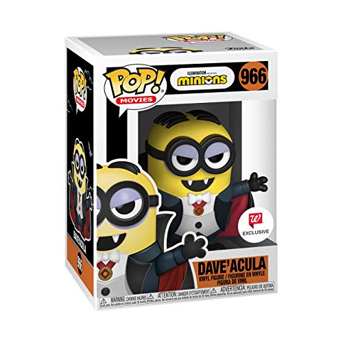 Funko Pop! Illumination Minions 966 Dave'acula Halloween Exclusive Vinyl Figure Dracula Dave