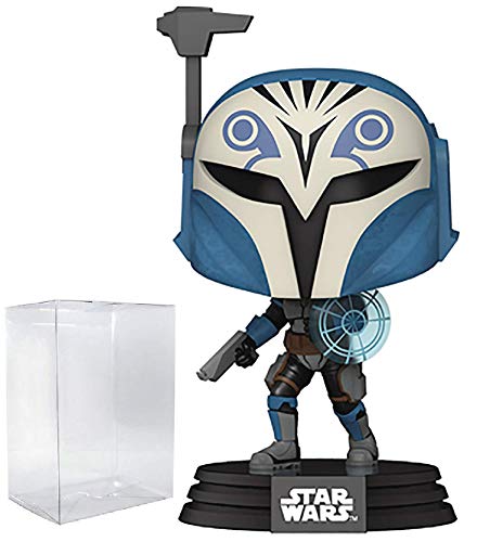 Funko POP! Star Wars The Clone Wars - Figura de vinilo de Bo Katan con protector POP