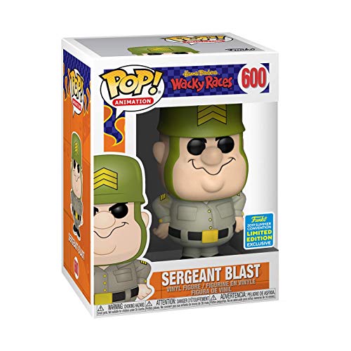 Funko Sergeant Blast Hana Barbera Wacky Races 2019 Summer Convention Exclusive Limited Edition Vinyl POP #600