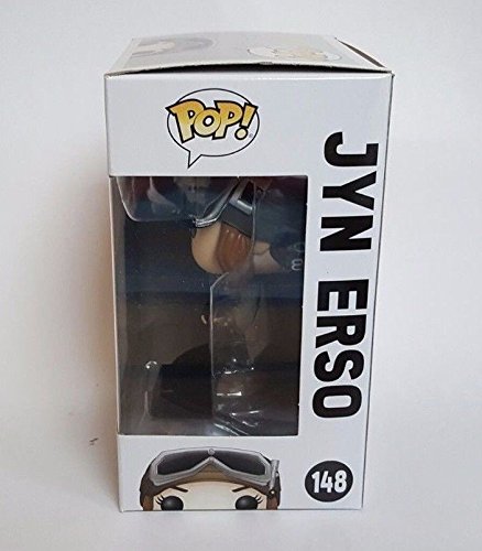 FunKo Star Wars Pop! Jyn Erso #148 - Figura de cabeza de bobina de vinilo (exclusivo de contrabandista)