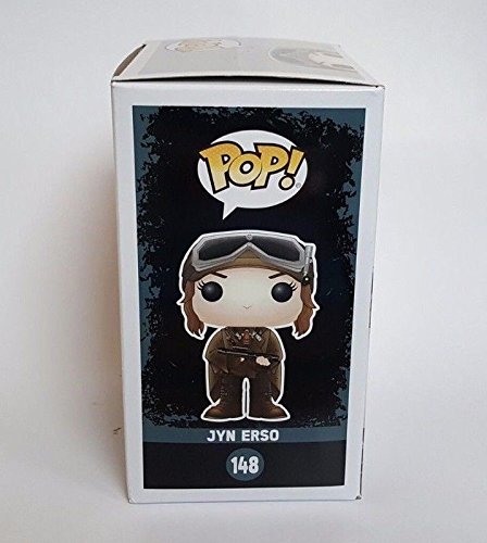 FunKo Star Wars Pop! Jyn Erso #148 - Figura de cabeza de bobina de vinilo (exclusivo de contrabandista)