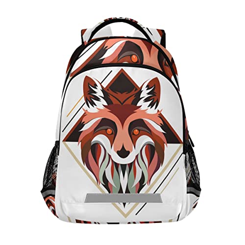 FVFV Arte Lobo Imprimir Niños Mochila Escolar Mochilas Escolares para Estudiante Niñas