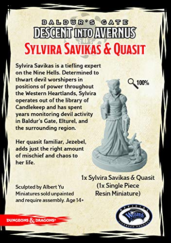 Gale Force Nine D&D: Descent into Avernus-Sylvira Savikas-Figura (71092BFM) , color/modelo surtido