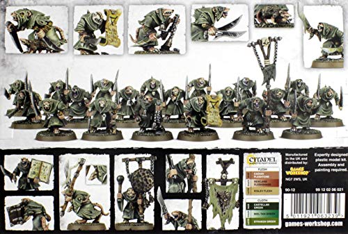 Games Workshop Warhammer 40K Age of Sigmar Skaven Pestilens Plague Monks