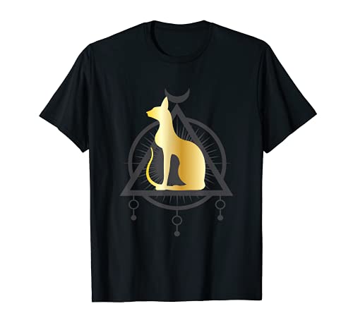 Gato Egipcio I Gods Egipcio Arqueología Camiseta