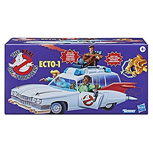 Ghostbusters Kenner Classics - Ecto-1 - The Real Ghostbusters - Vehículo Retro con Accesorios - A Partir de 4 años, F11805L1