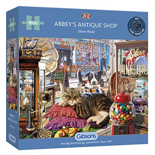 Gibsons Abbey's Antique Shop-Puzzle de 1000 Piezas