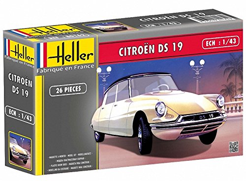 Glow2B Heller - 80162 - Maqueta para Construir - Citroen DS 19 - 1/43