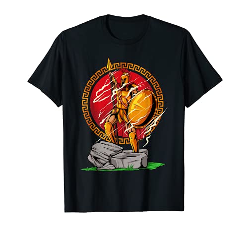 Guerrero Espartano Victorioso - Pose Heroica Camiseta