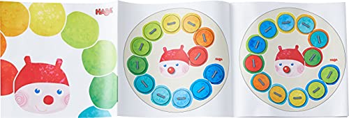 HABA-305288 Oruga de Colores Juego de ensartar, Multicolor (305288)