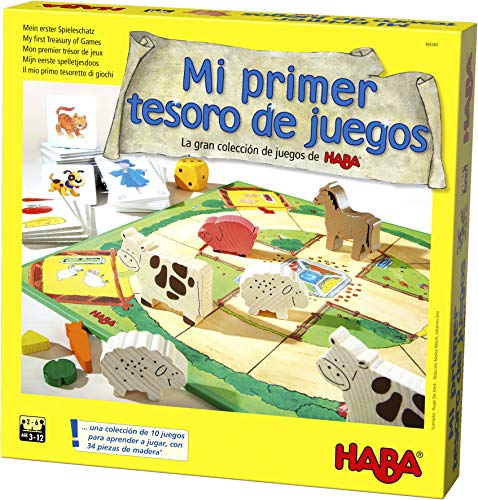 Haba Primer Tesoro de Juegos-ESP (302243) + Piratas de la Suerte ESP (302252)