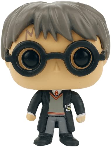 HARRY POTTER Trio - Pop! & Camiseta Hombre ¡Funko Pop! Standard 158/164, 100% algodón,