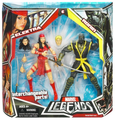 Hasbro Figura Marvel Legends 2 - Elektra & Ronin