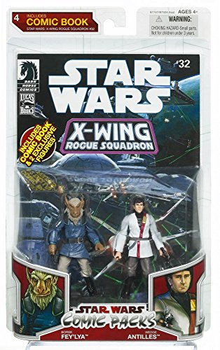 Hasbro - Figurine Star wars comic packs Borsk & wedge antilles