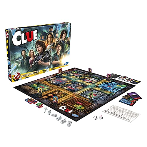 Hasbro Gaming- Cluedo: Ghostbusters Edition Juego de Mesa para Edades de 8 años en adelante, Multicolor (1)