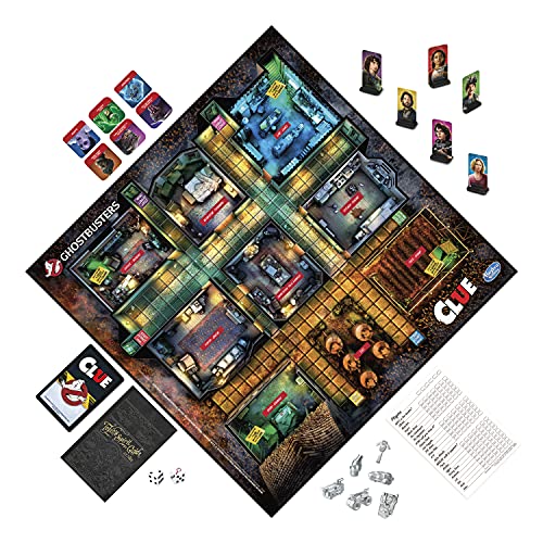 Hasbro Gaming- Cluedo: Ghostbusters Edition Juego de Mesa para Edades de 8 años en adelante, Multicolor (1)