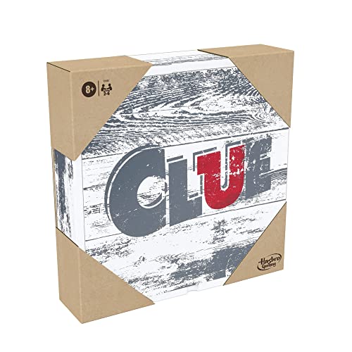 Hasbro Gaming Juego Clue: Edición Serie Rústica