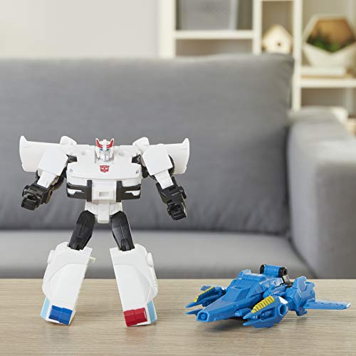 Hasbro Transformers- Cyberverse Prowl con Spark Armor, se combina con el vehículo Cosmic Patrol para potenciarse, Apto para niños a Partir de 6 años, 10 cm, Multicolor, E4295ES0