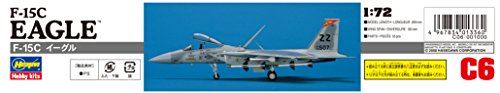 Hasegawa hac06 1: 72 Escala F-15 C Eagle Modelo Kit