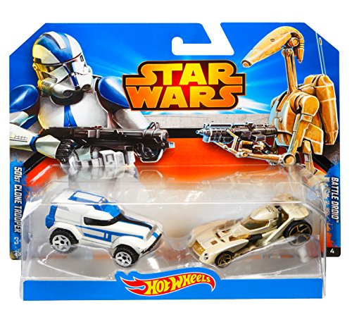 Hot Wheels - Pack Coches Star Wars 501st Clone (Mattel CGX07)