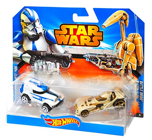 Hot Wheels - Pack Coches Star Wars 501st Clone (Mattel CGX07)