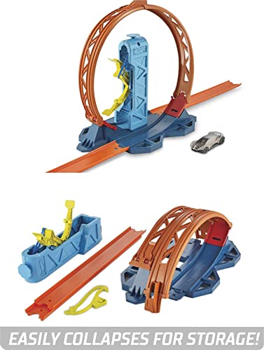 Hot Wheels Track Builder Accesorios para Pistas de Coches Acelerador de Loop (Mattel GLC90) , color/modelo surtido