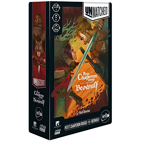 Iello Juego Unmatched - Petit Chaperon Rouge vs Beowulf